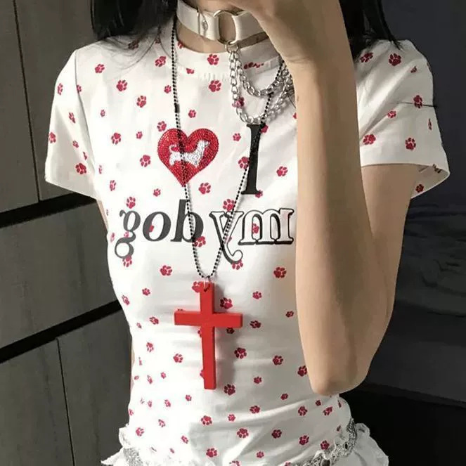 Halloween Accessory Wooden Cross Necklace for Men and Women Long Sweater Chain