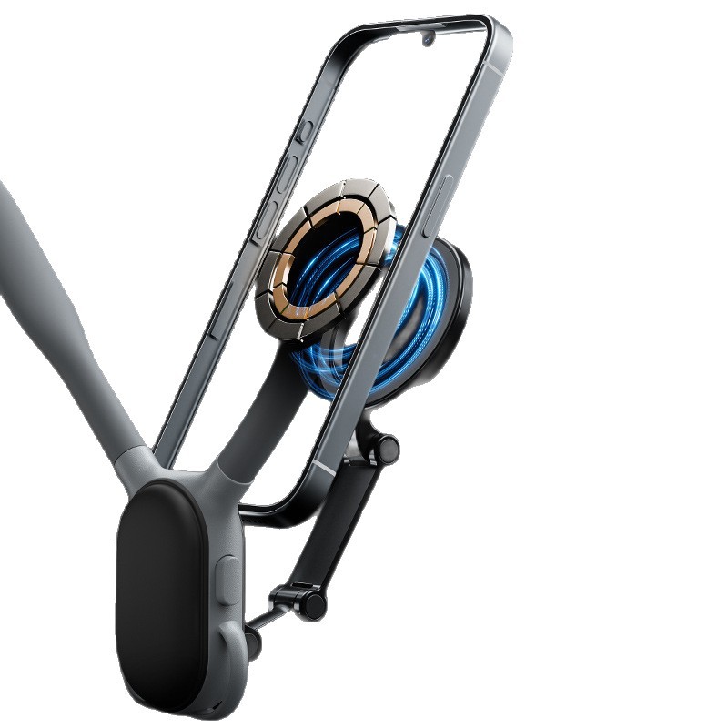 TELESIN Taixun Magnetic Phone Neck Mount for Apple, Quick Release First-Person View Shooting