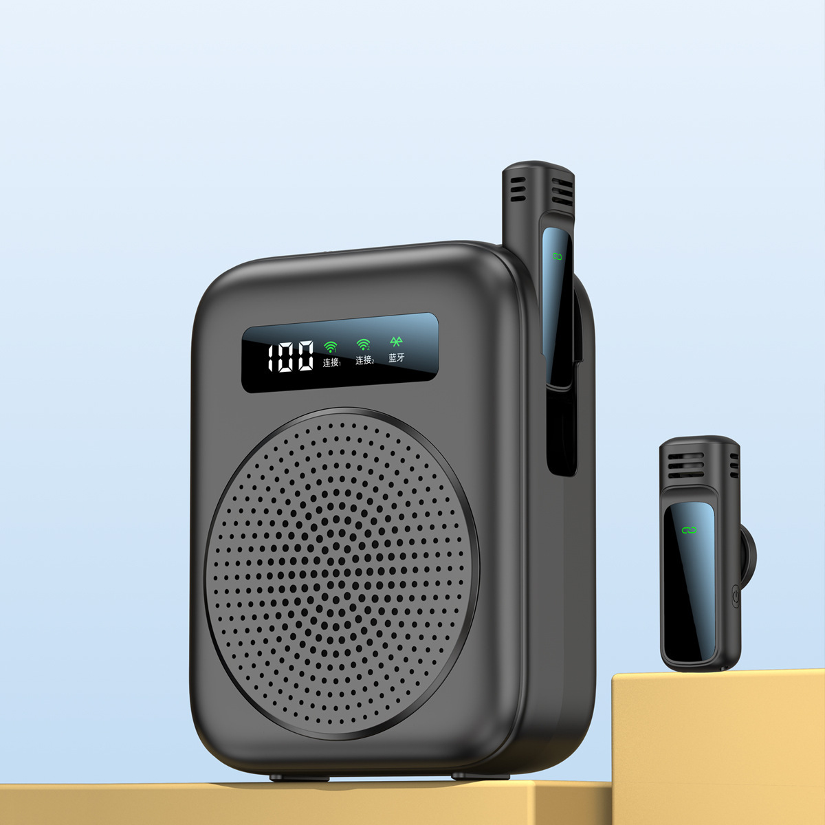 New private mold M10 wireless amplifier teacher dedicated wireless Bluetooth microphone guide portable loudspeaker