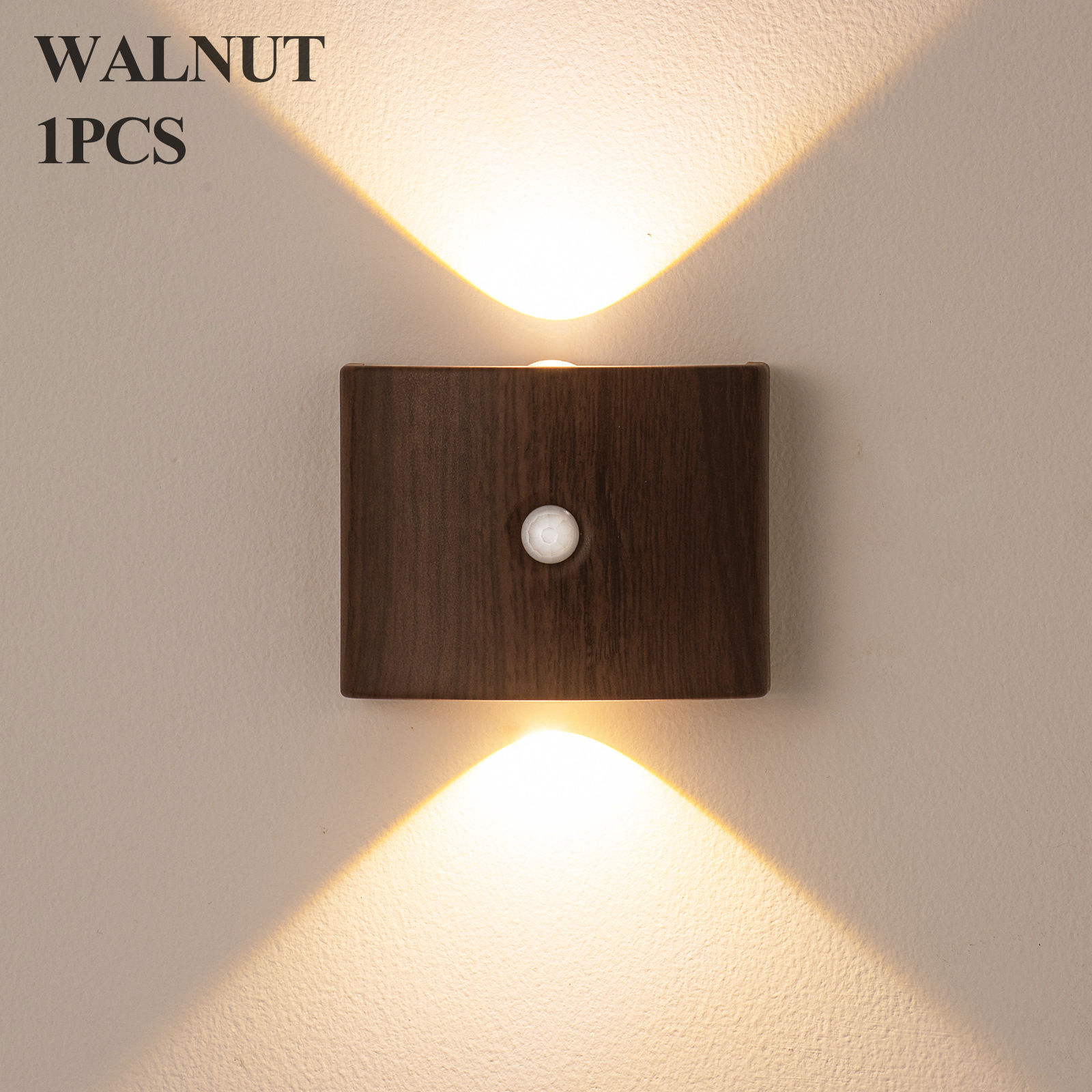 New No Wiring Magnetic Human Body Induction Wall Light Charging Bedroom Bedside Reading Light Atmosphere Light