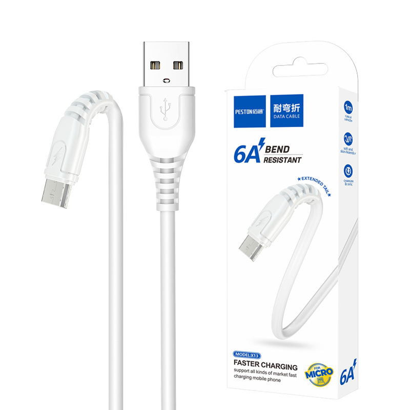 Baitong Type-C Android 6A Fast Charging Data Cable for iPhone Flash Charging Phone Cable Fast Charging Data Cable