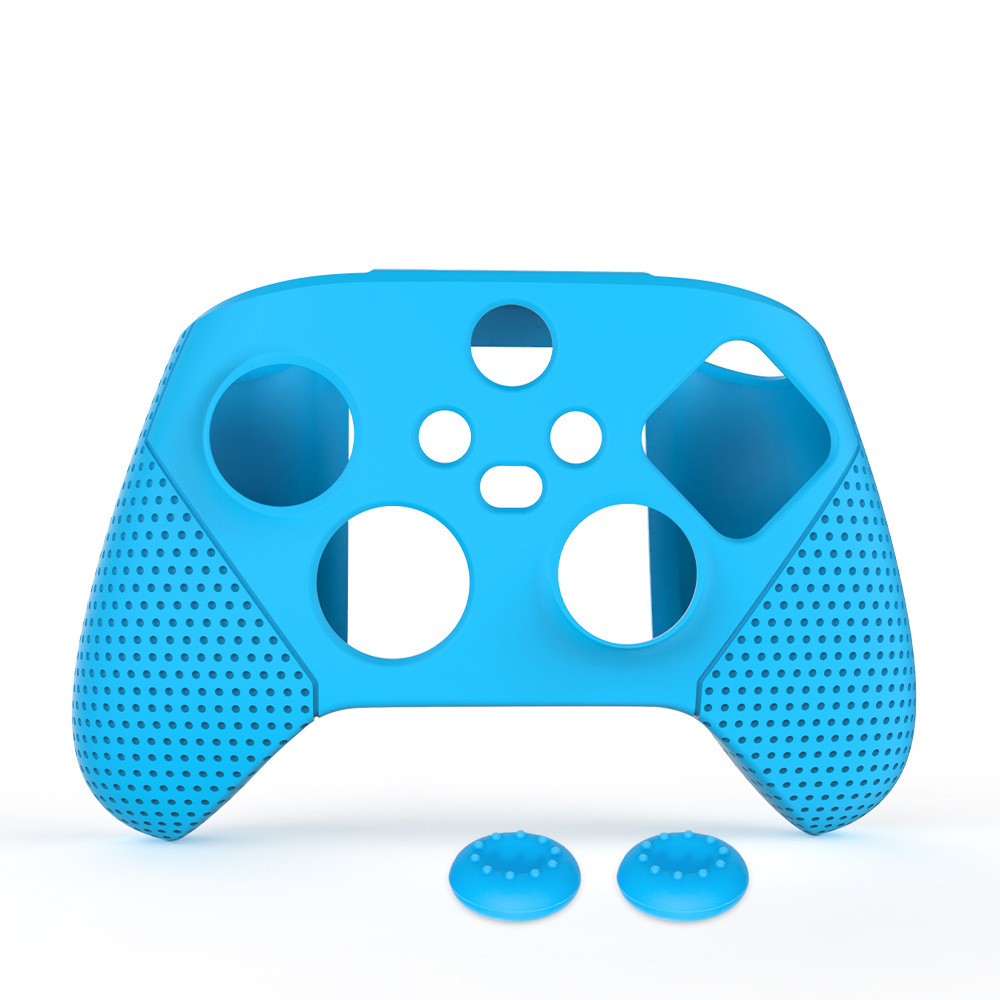 XB Series X/S Game Controller Protective Case Series Controller Silicone Anti-Slip Case + Joystick Cap