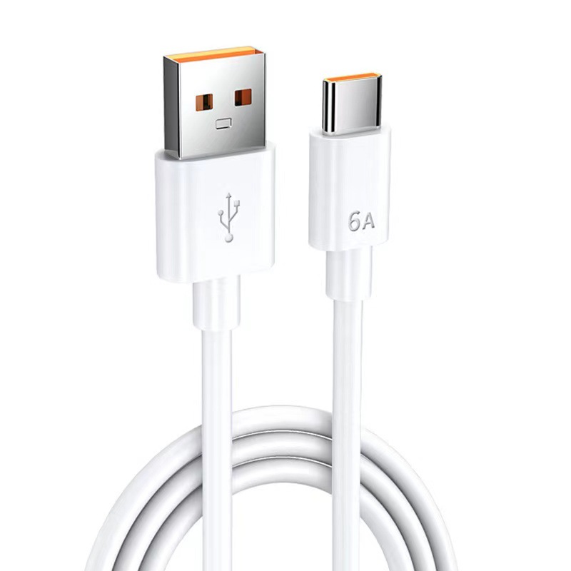 6A fast charging data cable for Huawei Honor typec charging cable Xiaomi gold label flash charging data cable