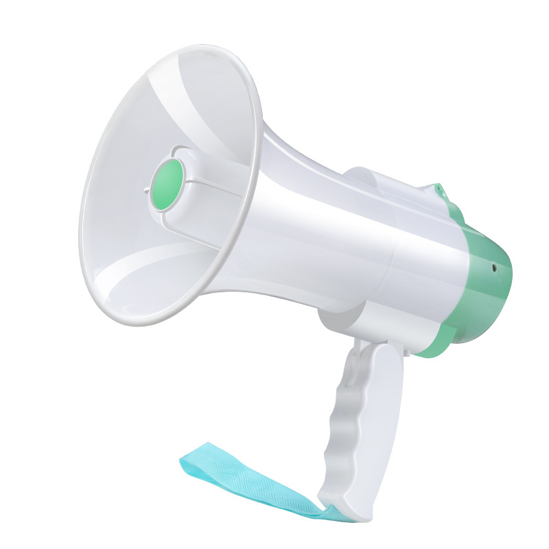 Handheld Wireless Horn Amplifier Multifunctional Folding Loudspeaker for Outdoor Promotion and Vending