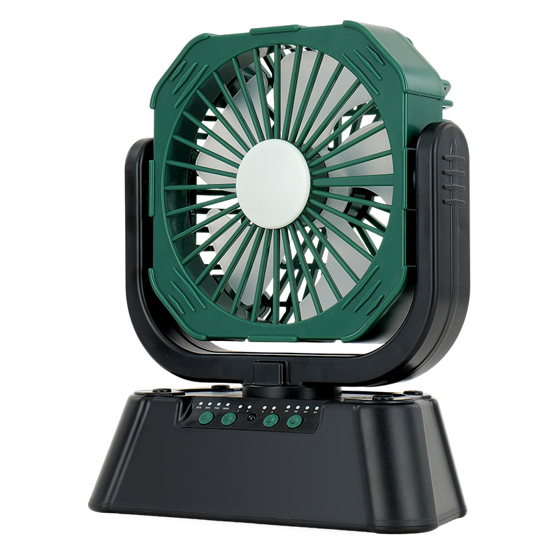 Outdoor Tent New Hanging and Standing Dual-Use with Light Large Capacity Long Battery Life Remote Control Camping Fishing Charging Lighting Fan