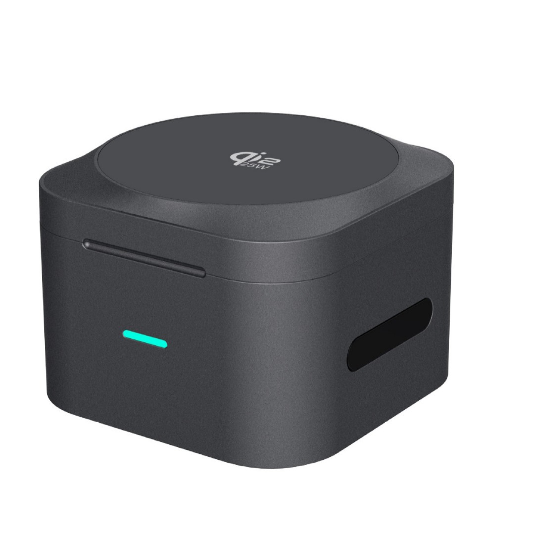 New QI2.2 25W magnetic wireless charger three-in-one foldable retractable cable wireless charger