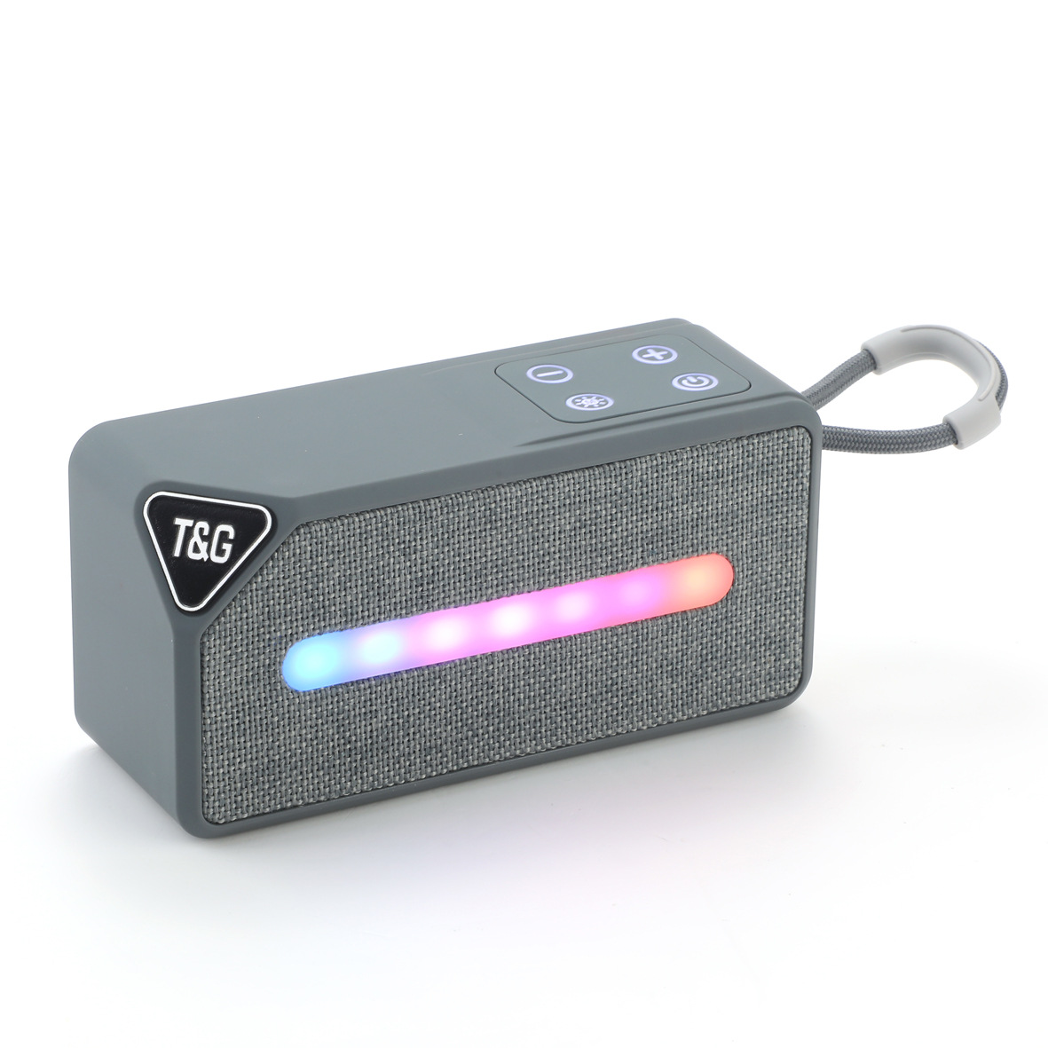 TG685 Square Color Light Gift Speaker High Volume Ultra Long Playback Wireless Radio Bluetooth Speaker Original Factory
