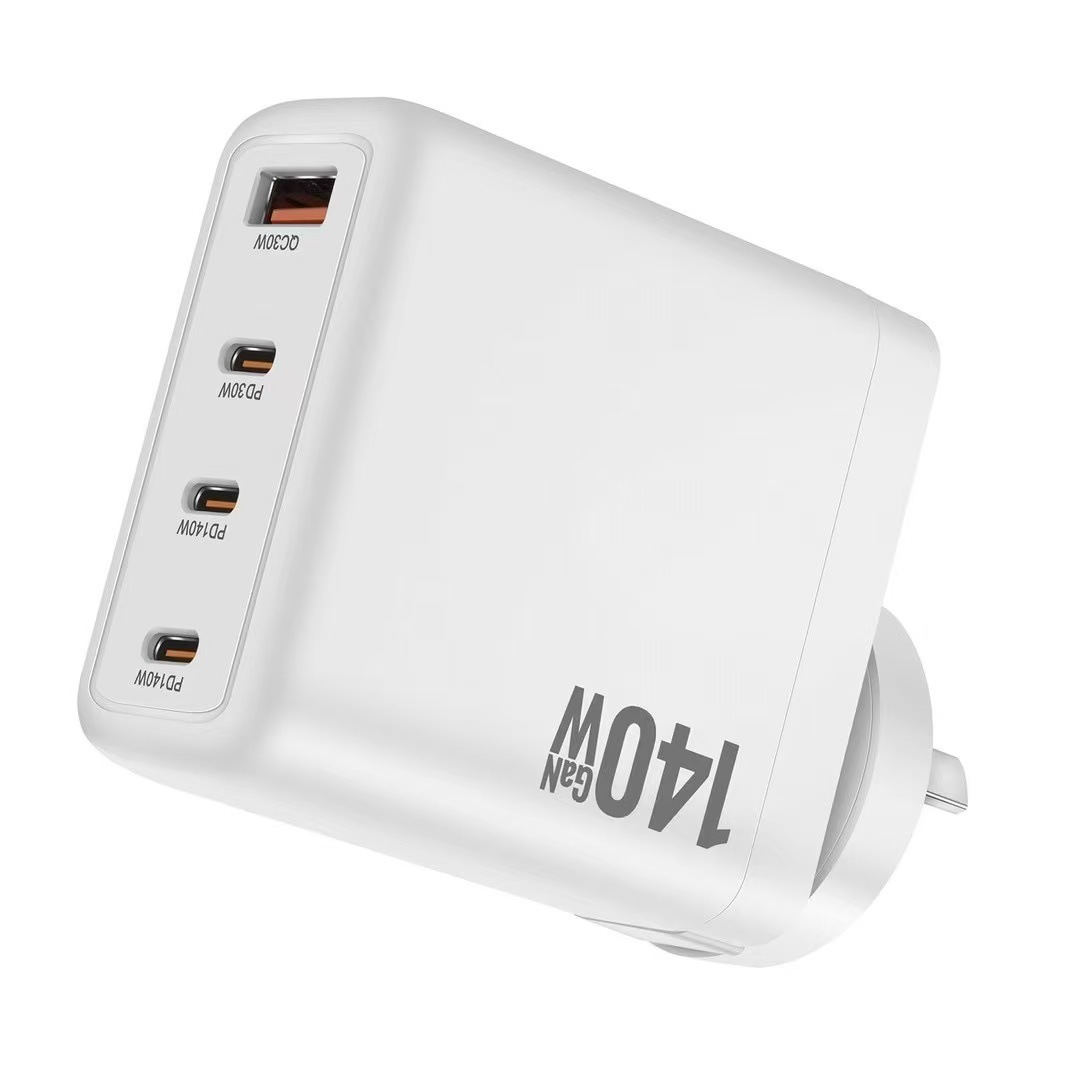 140W GaN Fast Charger PD3.1 Fast Charging Laptop Drone Multi-Port GaN PD Fast Charger