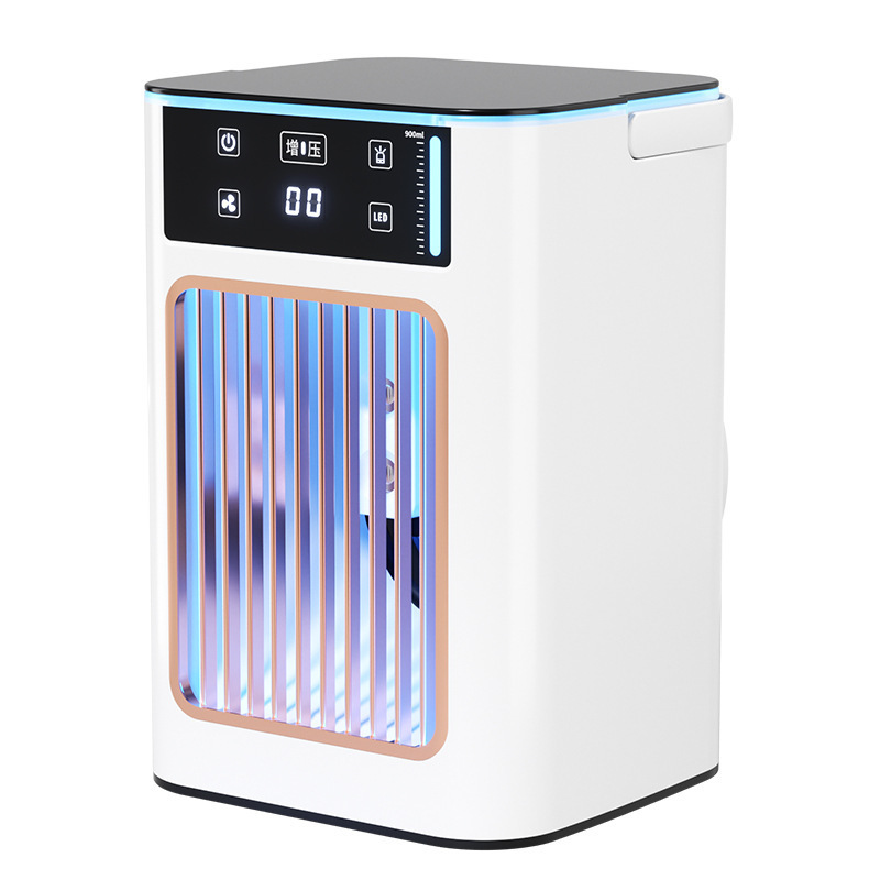 Mini Spray Cooling Fan, Small Cooling Fan, Home Dormitory Desktop Atomizing Spray Air Conditioner Fan