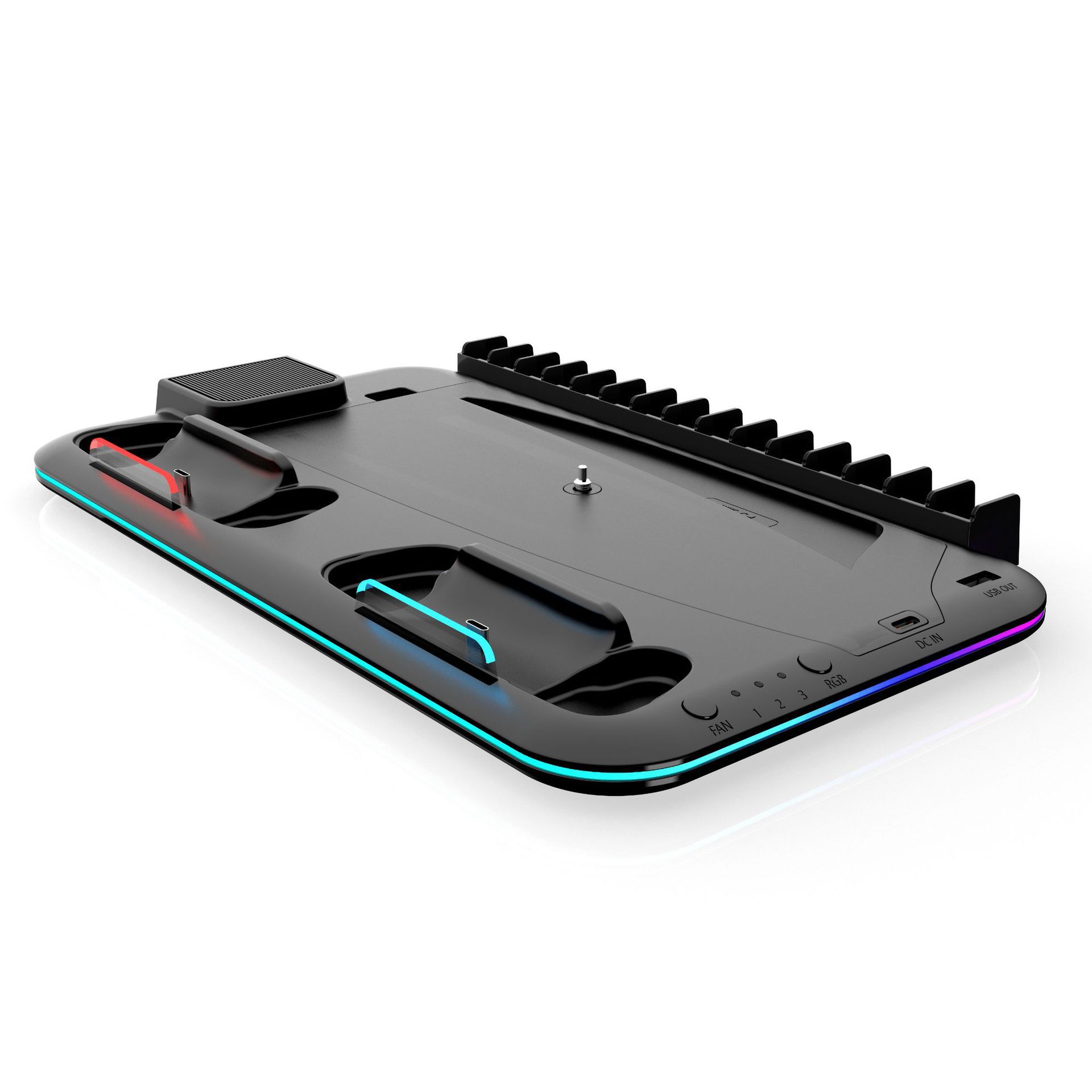 PS5 PRO host cooling base PS5slim handle charging dock game disc headphone storage rack DZ504