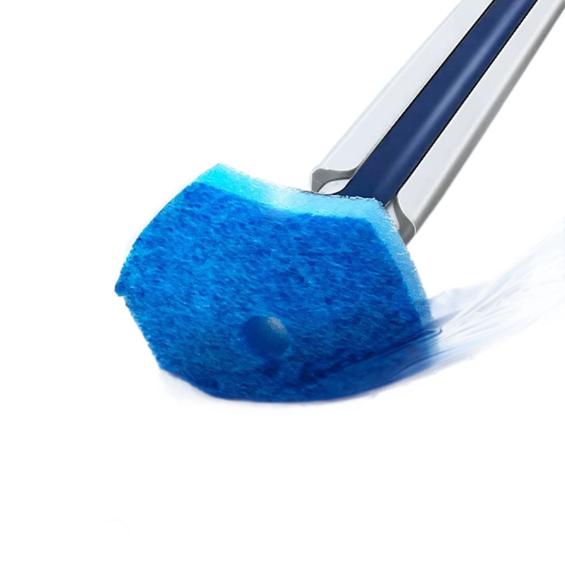 Baojiajie Disposable Toilet Brush Home No Dead Angle Wall-Mounted Cleaning Throwable Long Handle Toilet Brush