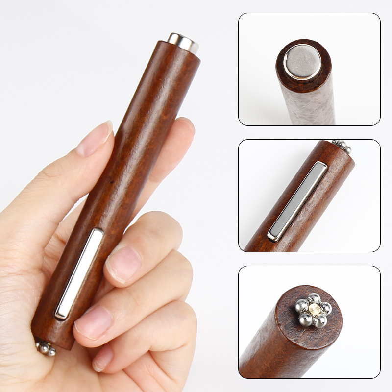 Three-in-one cigar large magnet cat eye thickened large magnet cylindrical magnetic nail tool
