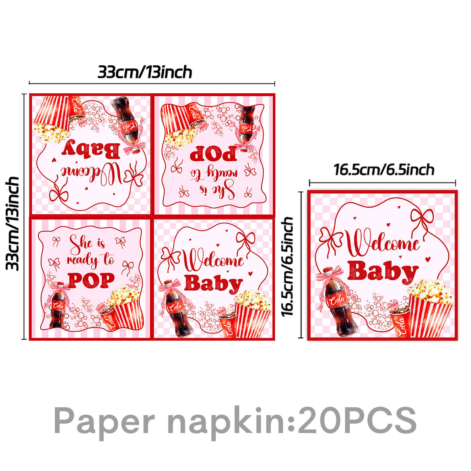 纸巾20PCS--可乐迎婴