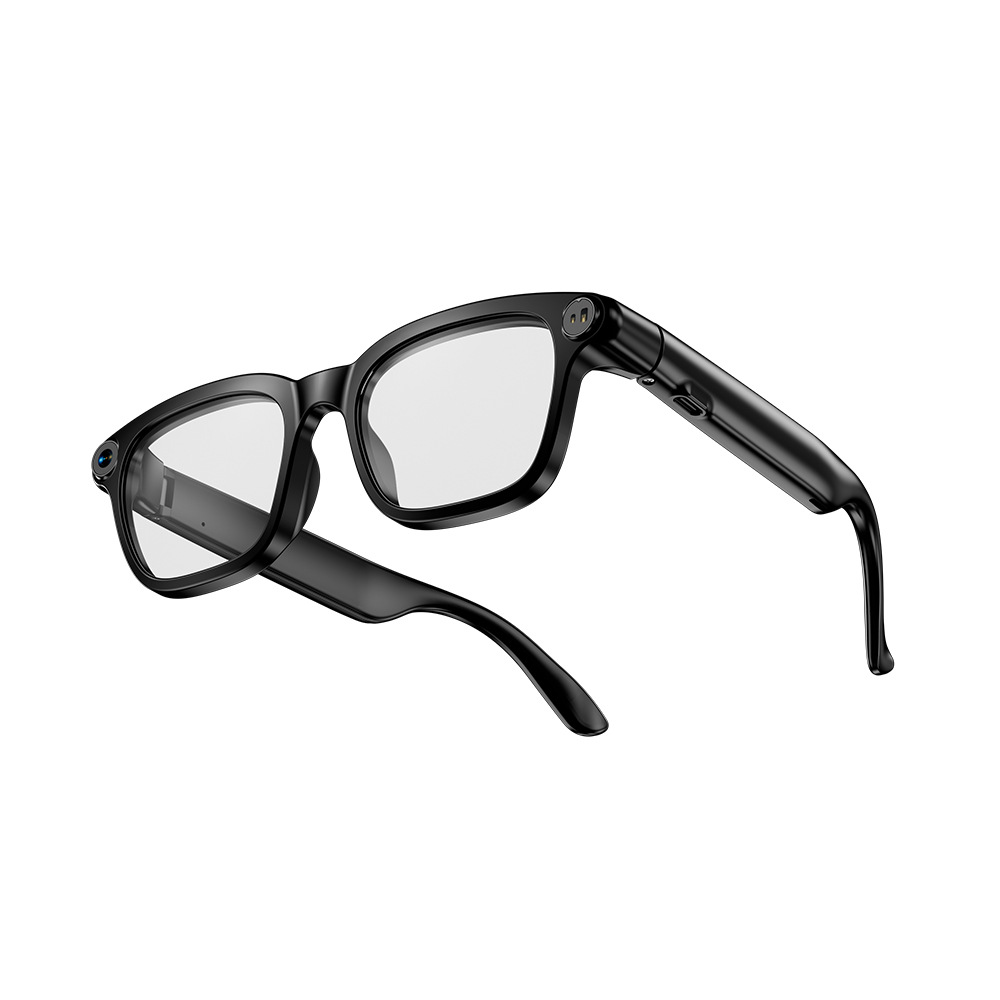 Smart Glasses AI Translation Smart Photo Video Bluetooth Translation 8MP Camera Black Technology Multifunction