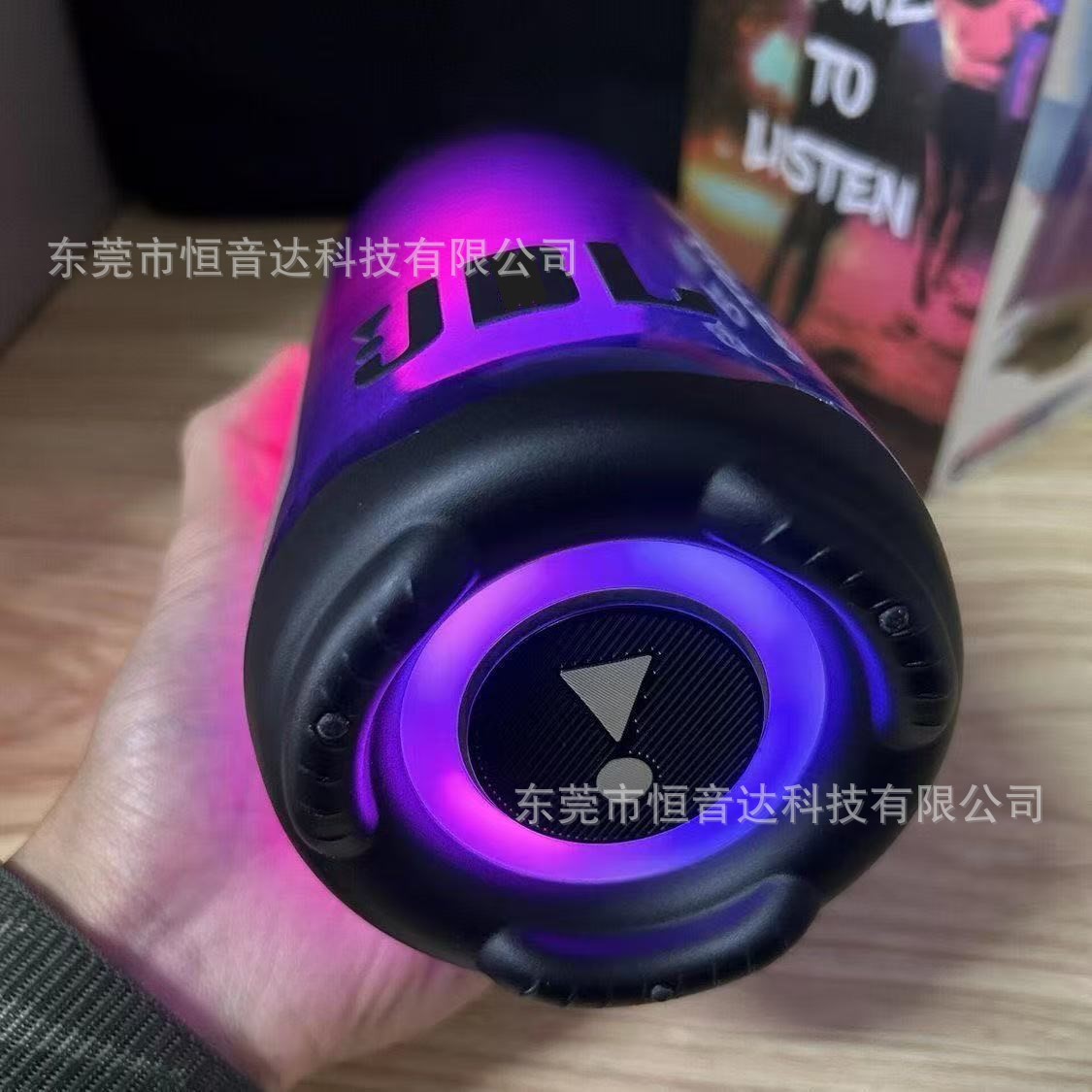 Large PULSE5 Pulse 5 wireless Bluetooth speaker top appearance 64-bit RGB glowing colorful light speaker