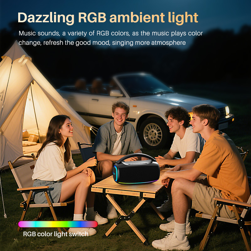 Outdoor Bluetooth Audio Portable Mini Speaker TF Card Cycling Audio Heavy Bass