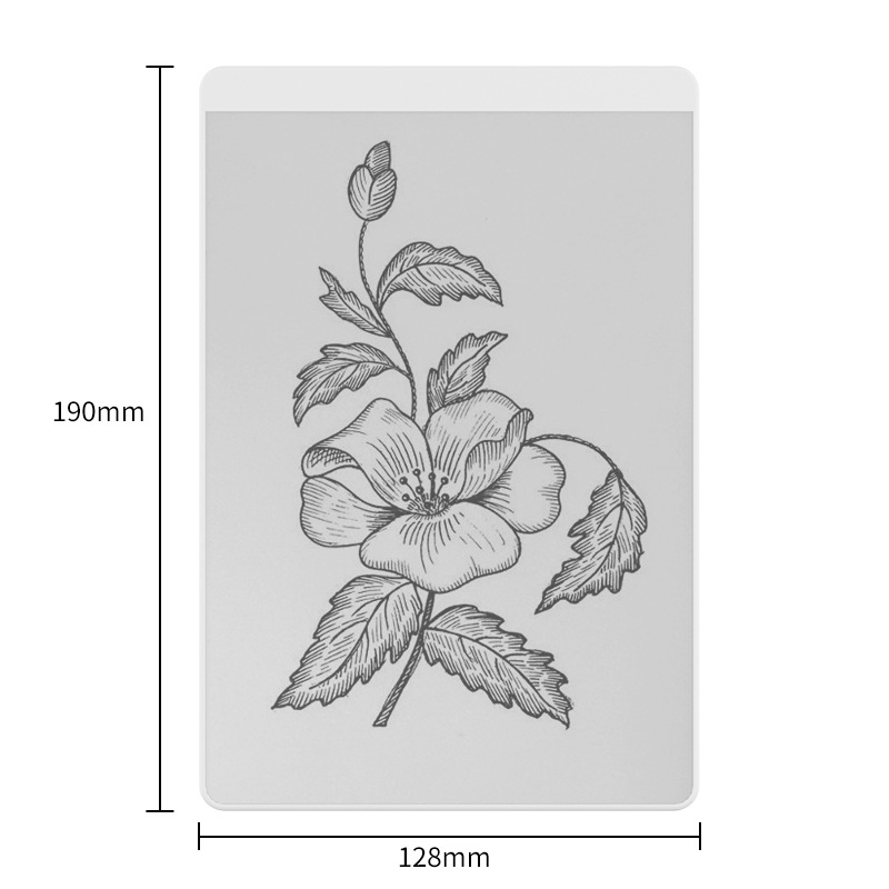 8.5-inch Ink-Free Writing Board Student Magnetic Handwriting Board Whiteboard Portable Office Memo Board Drawing Board Teaching