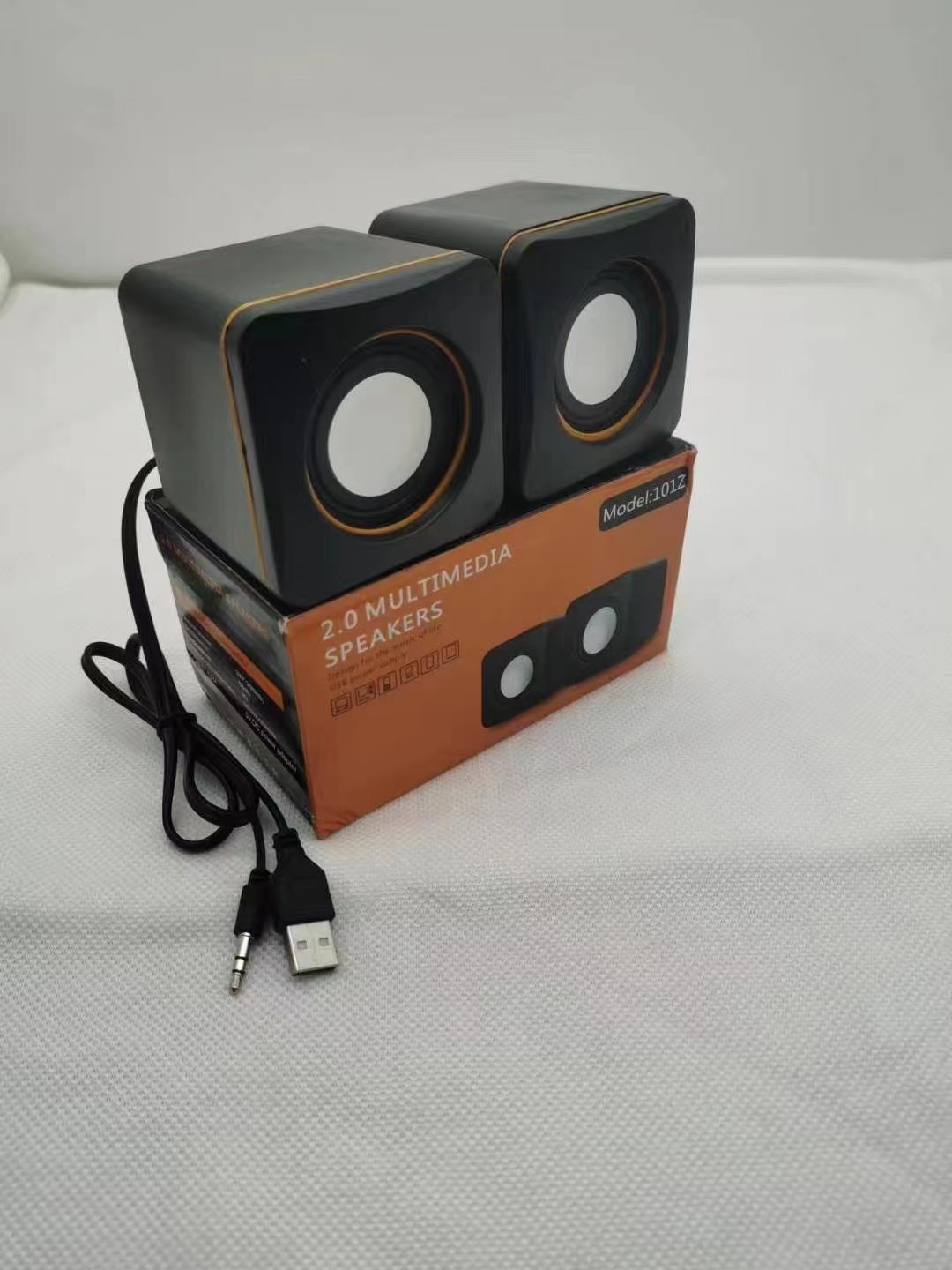 Computer small speaker mini notebook desktop multimedia portable wired speaker desktop horn