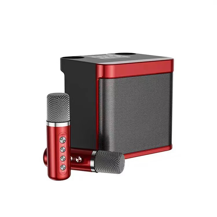 YS203 Bluetooth Speaker Wireless K歌 Speaker with Microphone Outdoor Singing YS203 Speaker