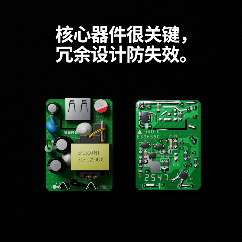 5V3A mobile phone charger national standard 3C certified multi-port USB fast charging head 15W high power power adapter