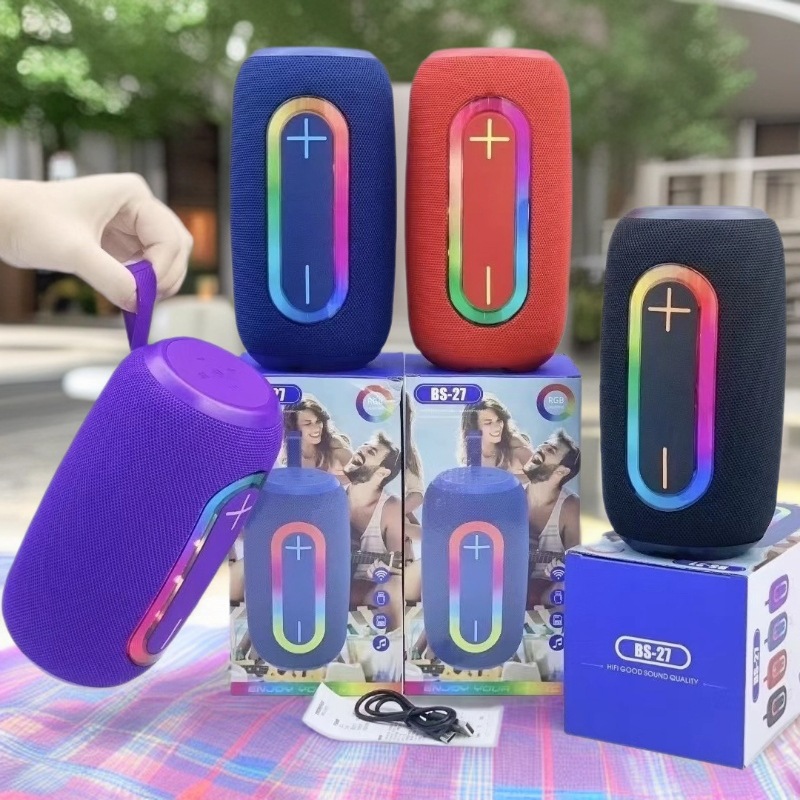 New Wireless Outdoor Dual Speaker Bluetooth Speaker Loud Volume Super Heavy Bass Home Portable Car Small Speaker