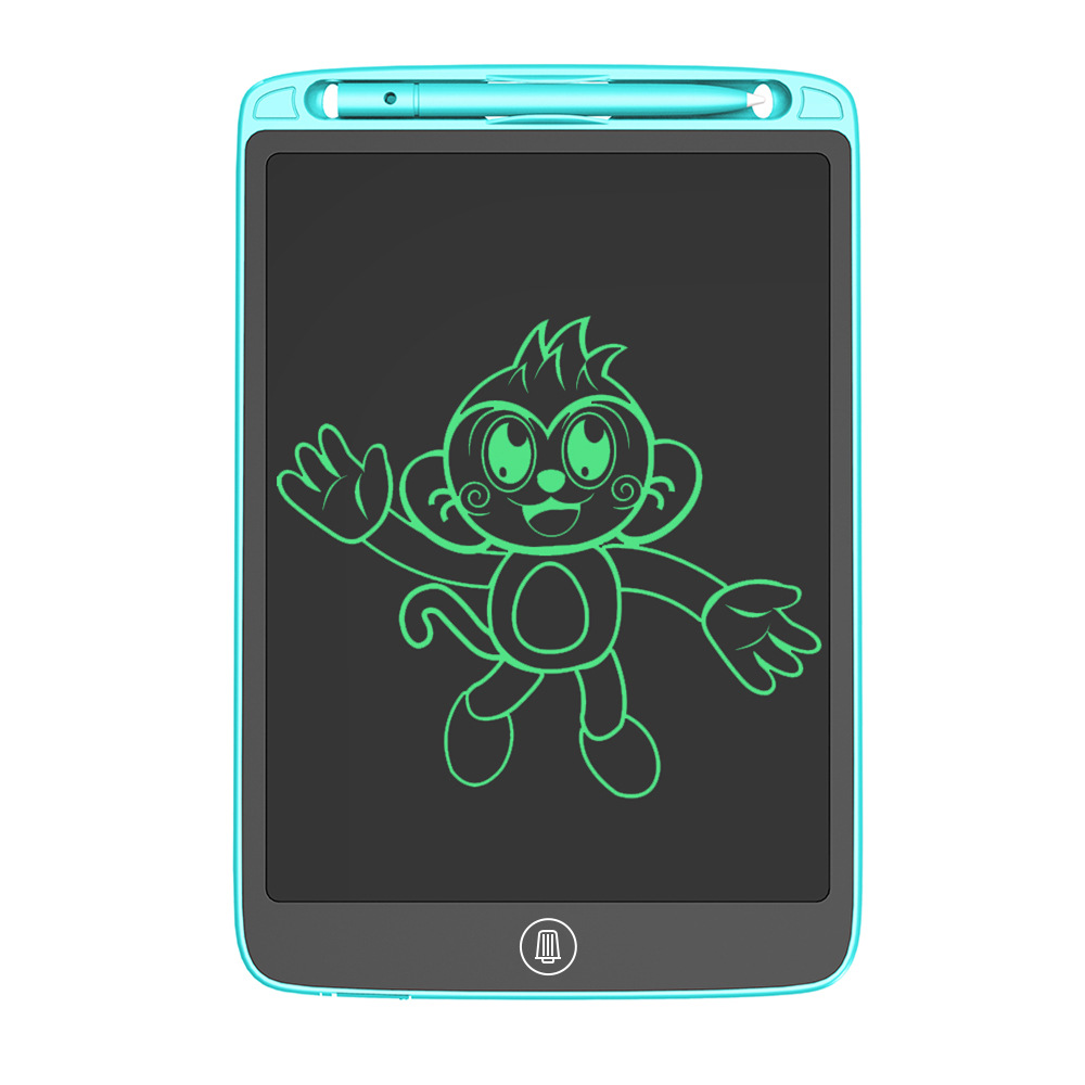 Private Mold LCD Handwriting Board Children's Drawing Board Electronic Writing Board High Brightness Single Color Colorful Handwriting 8.5/10/12 Inch