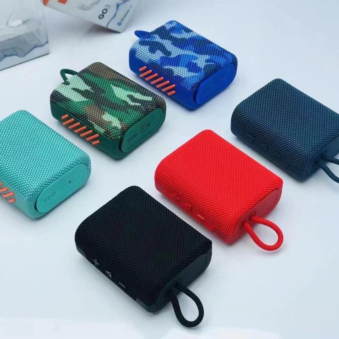GO3 Gold Brick third generation Bluetooth speaker subwoofer wireless mini card手提 portable outdoor small audio