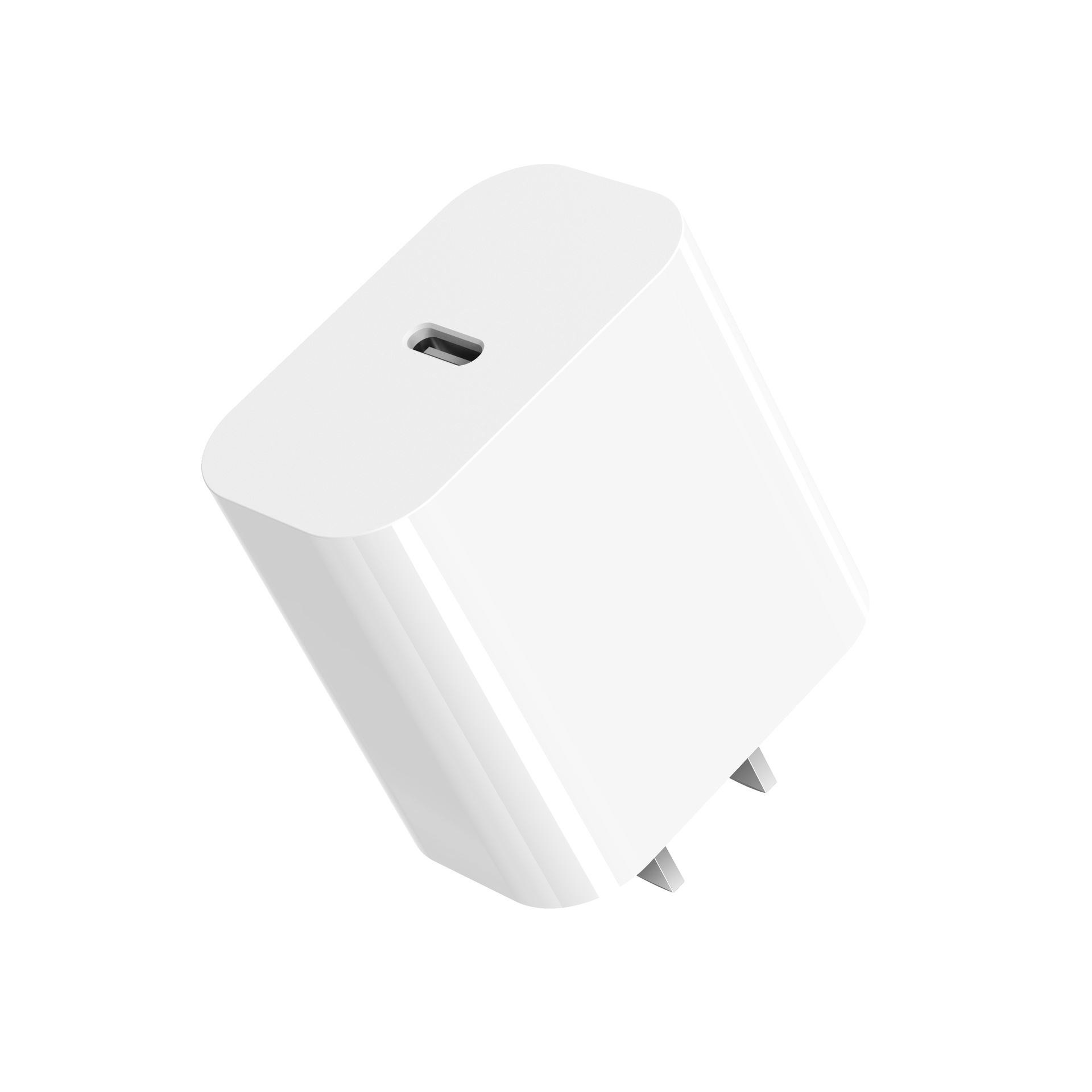 PD65W charger three-port GaN charging head foldable 2C1A mobile phone laptop fast charge 3C certified fast charge