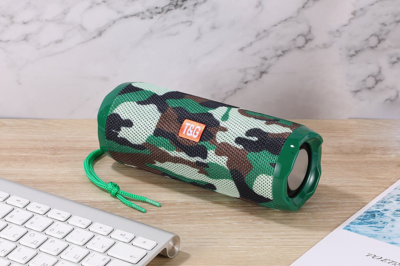 New TG191 Wireless Bluetooth Speaker TWS Portable Bluetooth Speaker Fabric Waterproof U Disk Card Speaker