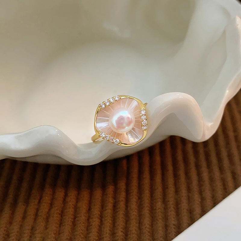5mm natural freshwater pearl necklace for women with lotus leaf pendant, collarbone chain, neck chain