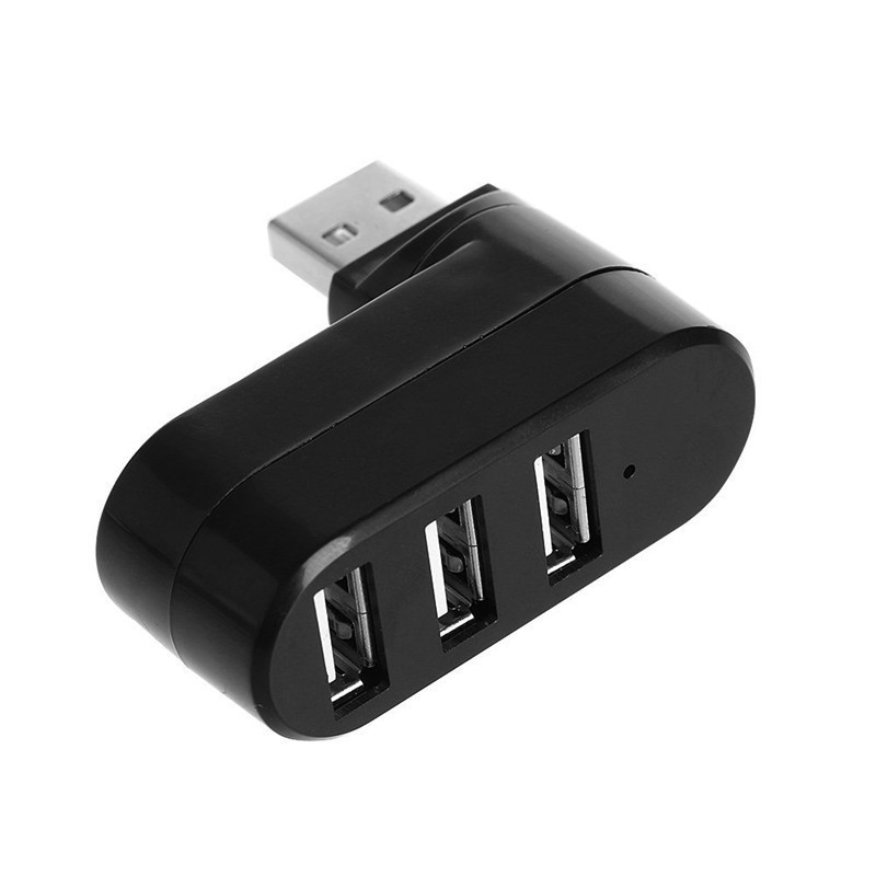 Mini Rotating USB2.0 3.0 Hub 1-to-3 PCBA Car Computer Expansion Port