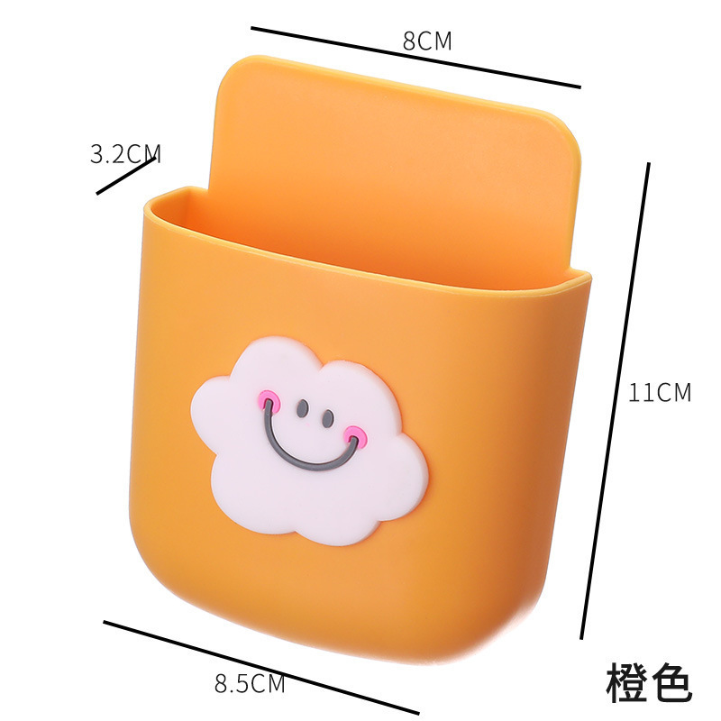 Storage Rack Storage Box Wall-Mounted Organizer Hanging Rack Cosmetic Brush Storage Rack Cosmetic Storage Box
