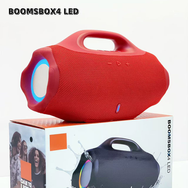 New Big God of War 4 Heavy Bass Boombox 4 LED Generation Wireless Bluetooth Speaker Outdoor Sports Bluetooth Speaker