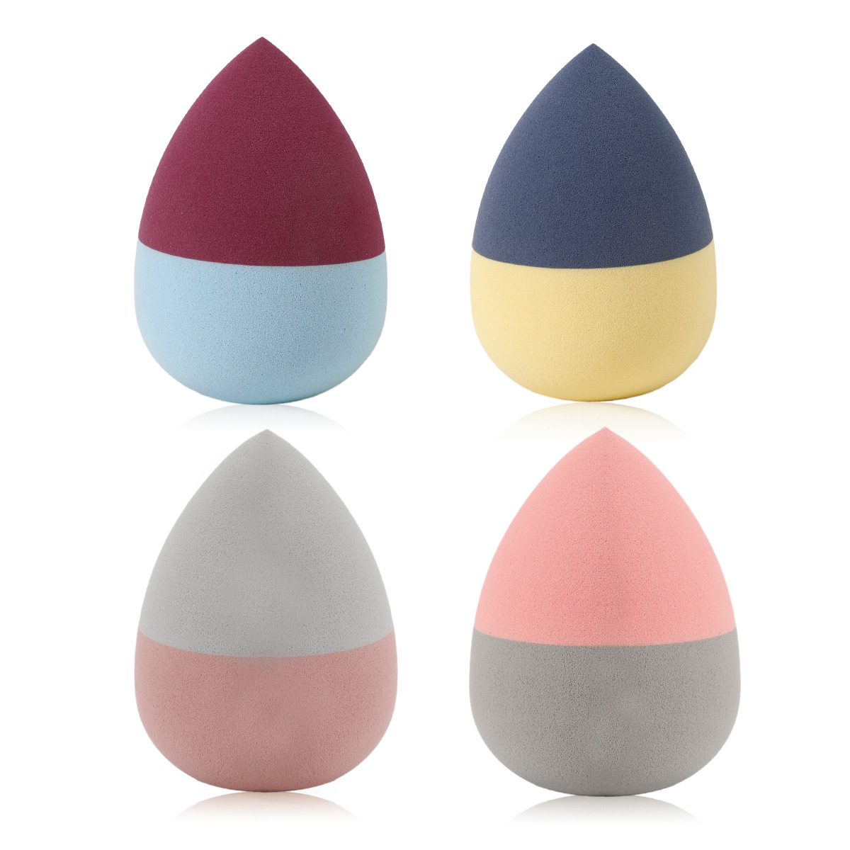 Water Drop Makeup Gourd Sponge Powder Puff Oblique Cut Cosmetic Sponge Dry and Wet Dual-Use Makeup Sponge Cushion Cosmetic Sponge