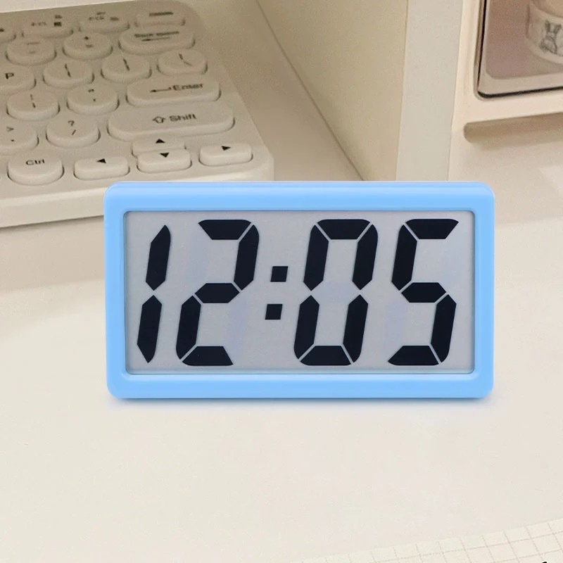 Living room clock simple electronic clock large font student special electronic clock children LCD silent desk clock