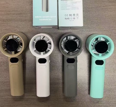 2026 new mini handheld fan M11 violent turbine fan 120-speed high-speed fan USB charging