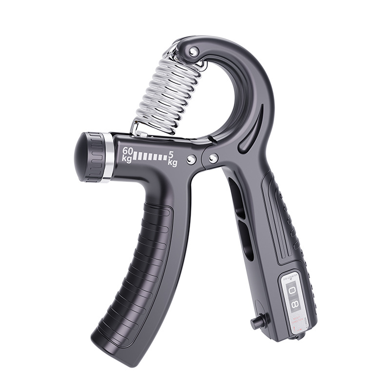 Adjustable counting grip strength trainer hand training arm strength portable wrist rehabilitation training power