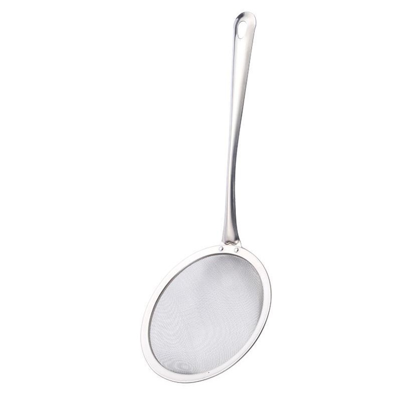 Stainless steel mesh oil strainer, soy milk juice filter net, household kitchen frying oil filter, oil strainer, flour sieve