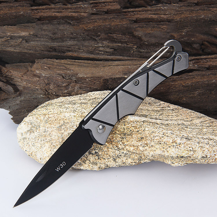 Outdoor folding knife stainless steel camping survival tool knife small knife household fruit mini survival outdoor knife