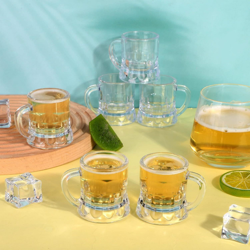 Can provide FCM report transparent colorful mini party 30ml 1OZ cup