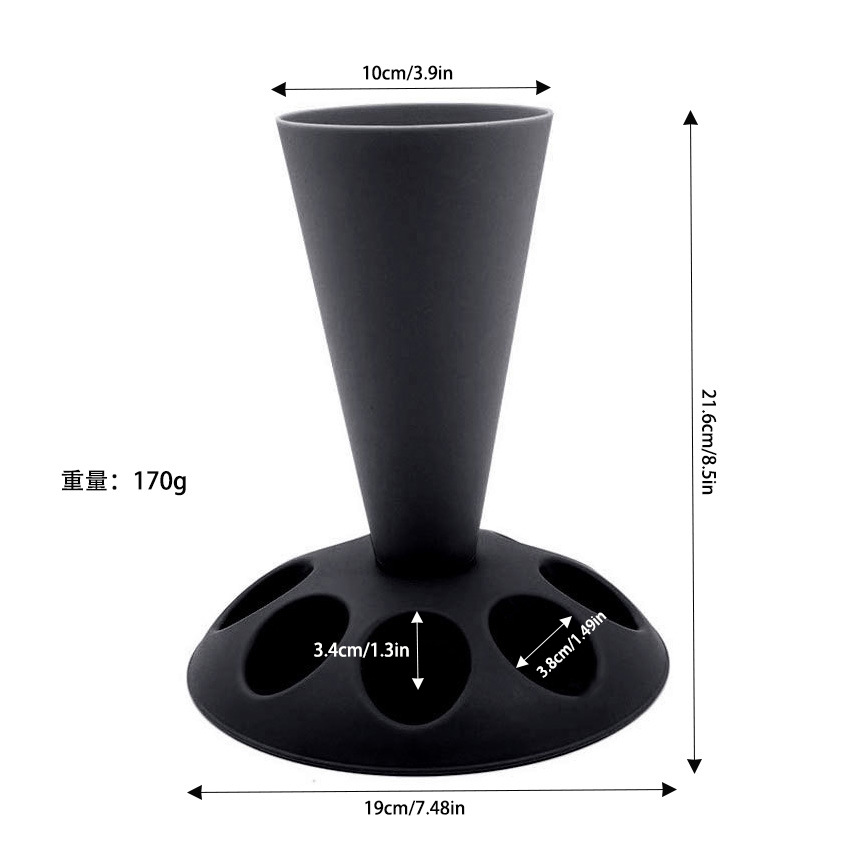 Baking piping bag support stand kitchen baking tool nozzle placement rack cream piping nozzle display rack
