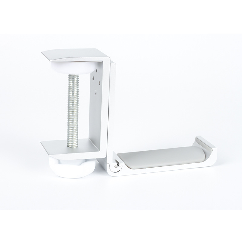 Private mold gaming headset folding stand, over-ear desktop storage hanger, backpack stand, metal no-drill stand