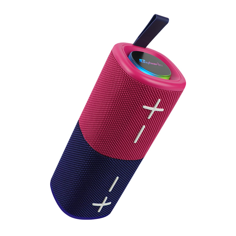 Cyboris Portable Magnetic 2-in-1 Bluetooth Speaker New Colorful Heavy Bass Subwoofer Two-tone