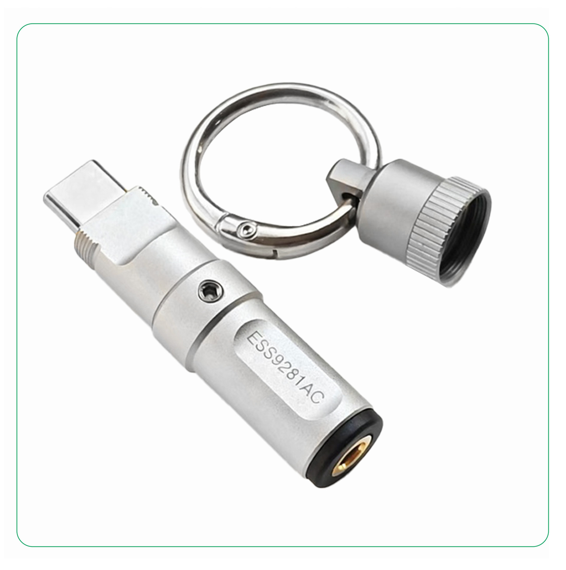 Changsheng CX31988 small tail decoding earphone CS43198 headphone adapter portable decoding earphone