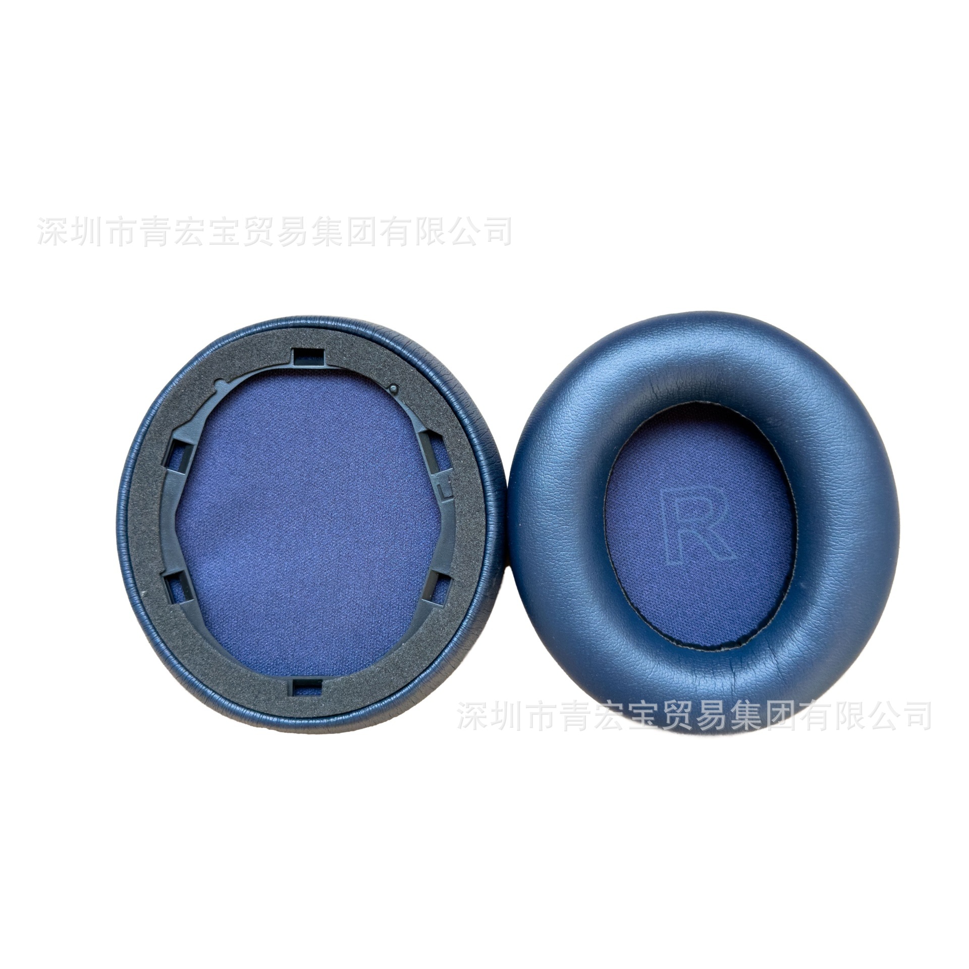 Q30/Q35蓝色蛋白皮耳机套【单个】