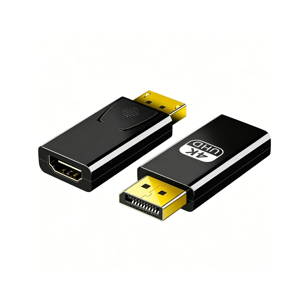 Large DP to HDMI 4K HD adapter desktop computer laptop connect monitor screen projection adapter male to female
