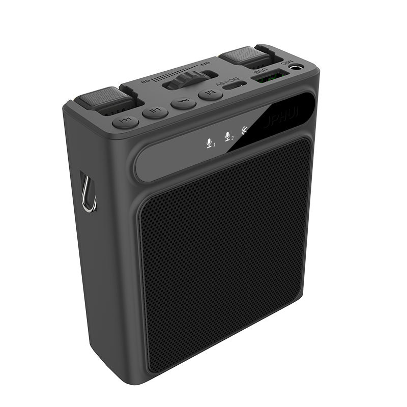 New Wireless Dual-Mic Clip-on Amplifier, Little Bee, Loud Volume, Bluetooth Speaker for Teachers, Tour Guides, Tutoring Classes