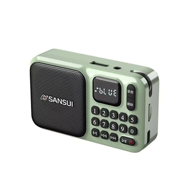 Shanshui F75 Small Portable Mini Plug-in Player Radio for Elderly Digital Song Recording