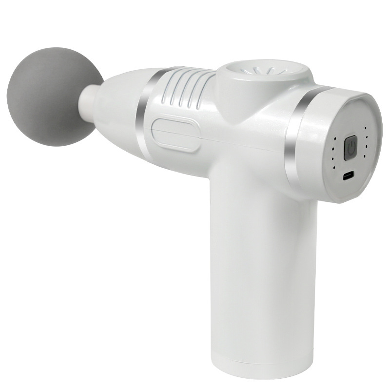 12 Heads 32 Gears Mini Fascia Gun Charging Muscle LCD Massager Professional Grade Neck Massage Gun Massage Gun