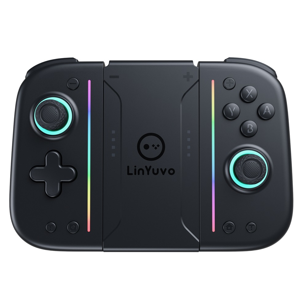 LinYuvo switch joy con mechanical button rear rubber macro function bluetooth game handle Lianyou